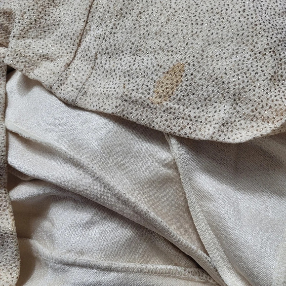 Rare Jessica McClintock Millennium 2000 Gold Mermaid Dress - Picture 7 of 8